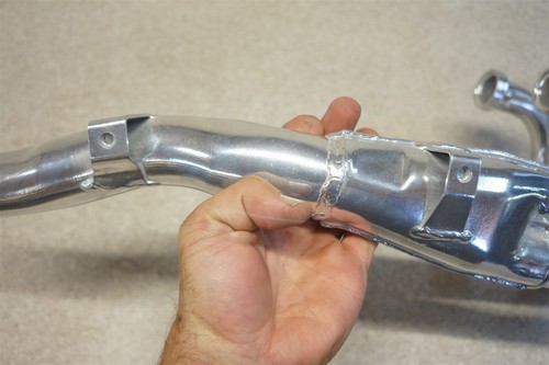 2013 13 Honda XR650L XR 650L Ceramic Coated OEM Exhaust Header - Picture 17 of 17
