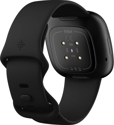 Fitbit Versa 3 Smartwatch schwarz - Defekt, zur Verfügung als Ersatzteil - Zdjęcie 4 z 6
