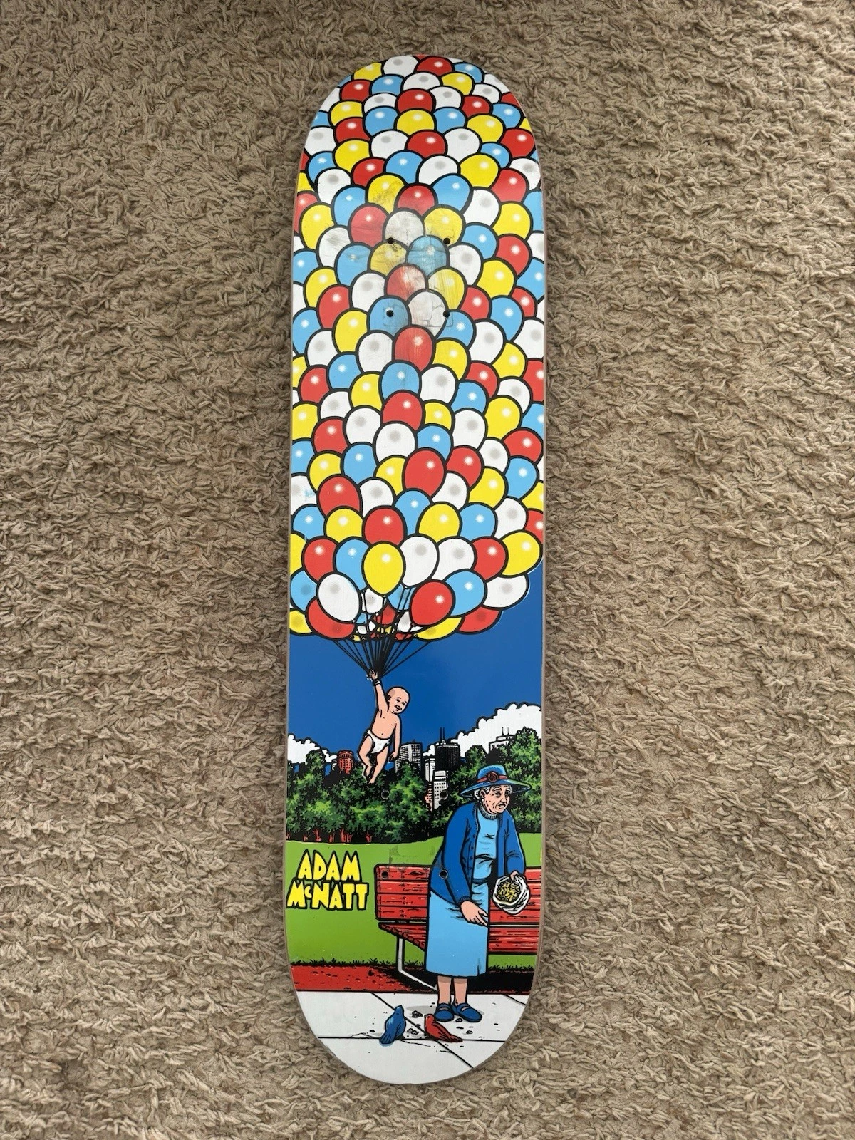 101 Skateboards Adam McNatt Balloons Board
