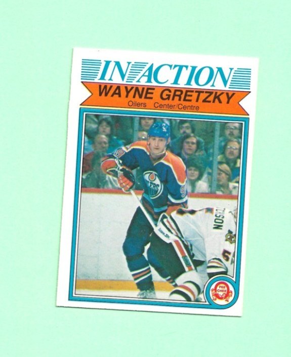 (1) WAYNE GRETZKY 1982-83 O-PEE-CHEE # 107 OILERS EX-MT CARD (N1658)