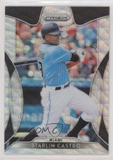 2019 Panini Prizm Tier III Blue Wave Prizm 34/60 Starlin Castro #224 0c2