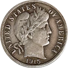 1915-P Barber Dime