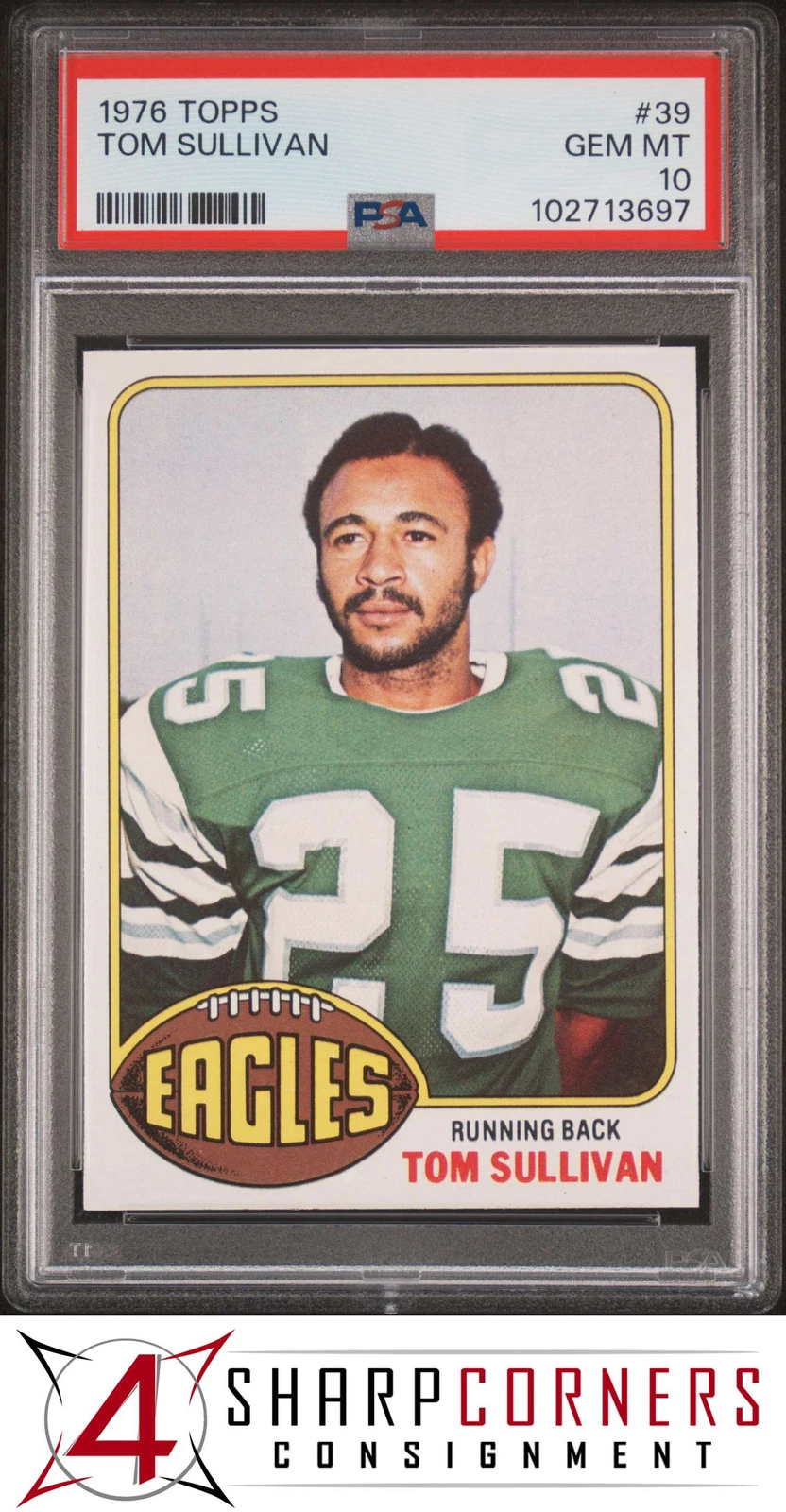 Tom Sullivan trading card