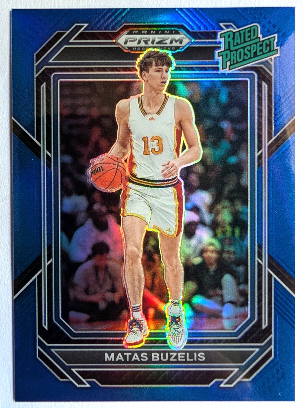 2023 PRIZM DRAFT PICKS MATAS BUZELIS RATED PROSPECT BLUE PRIZM BULLS #3 #54/199
