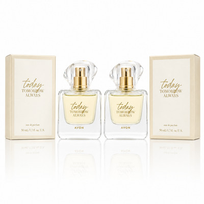 2 PACK Avon Today Tomorrow Always Eau de Parfum 1.7 oz 50ml Women Perfume NEW
