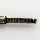 Vintage Schrader Passenger Tire Gauge Scovill Brooklyn NY w/ Leather Case — photo 5