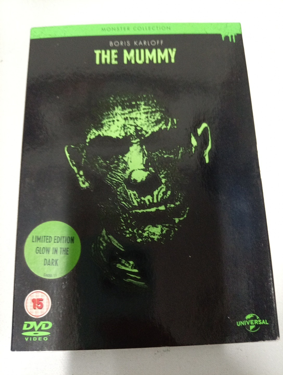 Limited Edition Glow In The Dark Case  The Mummy DVD (2005)