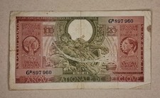 Belgium 100 Francs 20 Belgas 1943 Leopold III Pick P-127 WWII Banknote G/VG