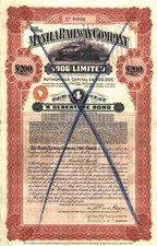 Manila Railway Company 1907 Phillippinen Dagupan Philippine National Railway 200