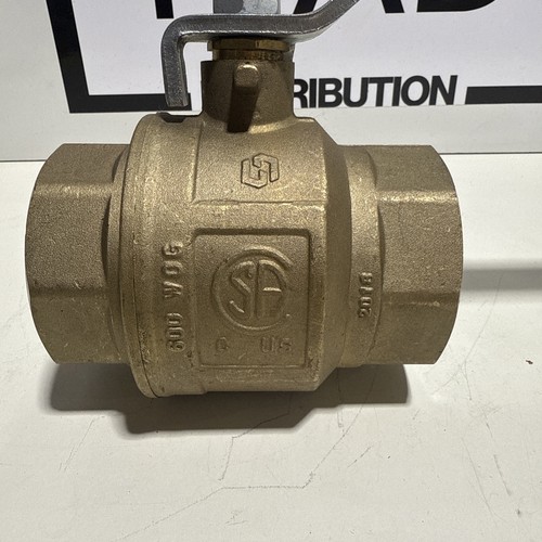 Matco-Norca 759LF 600WOG-150SWP Bronze Full Port 2.5″ Fnpt Ball Valve - Picture 3 of 5