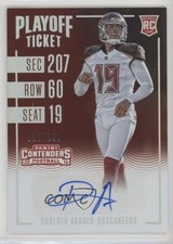 2016 Panini Contenders Playoff Ticket 110/199 Roberto Aguayo #152 Auto 0c2