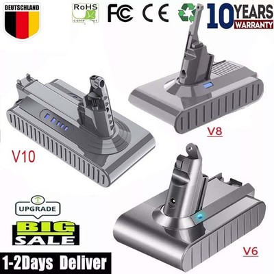 9Ah Akku für Dyson V6 V8 V10 SV11 Motorhead Tier Pro Trigger Original Ersatzakku