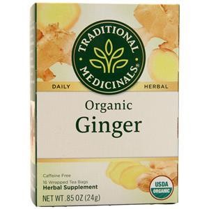 Традиционные лекарственные средства Органический травяной чай с имбирем 16 шт.