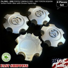 4pcs Sequoia 2003 04 05 06 07 Wheel Center Hub Caps Silver 560-69440 42603-af020 4pcs Sequoia 2003 04 05 06 07 Wheel Center Hub Caps Silver 560-69440 42603-af020