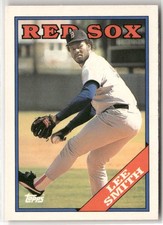 1988 TOPPS TRADED #110T LEE SMITH BOSTON RED SOX