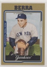 2005 Topps Retired Signature Edition Gold 355/500 Yogi Berra #87 HOF 04g7