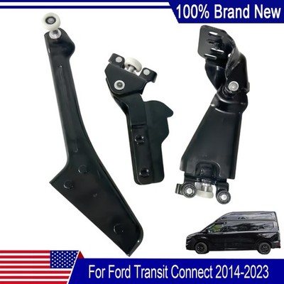 For 14-23 Ford Transit Connect 3Pcs Left Sliding Door Roller Bottom Middle Upper