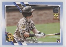 2021 Update Rookie Debut Father's Day Powder Blue 8/50 Jake Cronenworth xr1