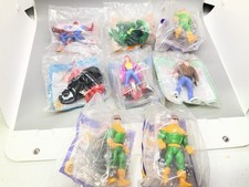 1995 McDONALDS SPIDER-MAN HAPPY MEAL TOYS w/Bag MARVEL SEALED 1, 2,3,3,3,5,6,7