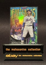 Francisco Lindor - 2025 Topps Chrome Fortune 15  #F15-7 METS