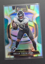 2025 Panini Select - Concourse Brian Thomas Jr. #30 Silver Prizm