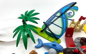 Fun at the Beach - People Pack Lego City 60153 with instructions