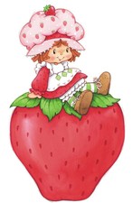 Strawberry Shortcake Vintage Comics and Cartoons 24 X 18 Inches Sweet Wall Art