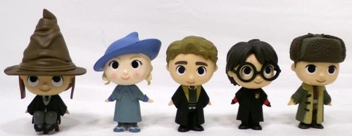 Funko Harry Potter Mystery Minis Lot of 5 Cedric Ron Weasley Fleur Viktor Krum