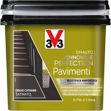 Smalto Rinnovare Perfection Pavimenti Grigio Catrame Satinato 0,75 L