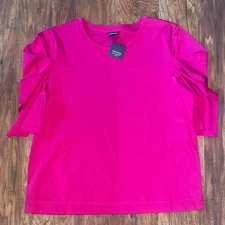 CLUB MONACO Parelle Top *Fuchsia Pink* M Medium