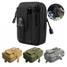 Tactical Hiking Molle Pouch Bag Waist Pack for Camping Cell Phone Holster Holder