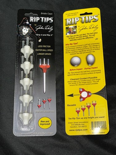 Camisetas de golf White Rip Tips de John Daly Rip Tip (2 paquetes de 5 camisetas) - Imagen 2 de 7