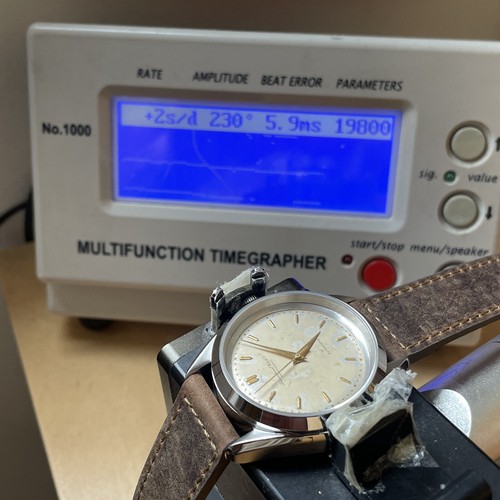 IWC VINTAGE AUTOMATIKWERK C 853 IM NEUEN 41mmS / STAHLGEHÄUSE MIT SAPHIRGLAS - Bild 18 von 18