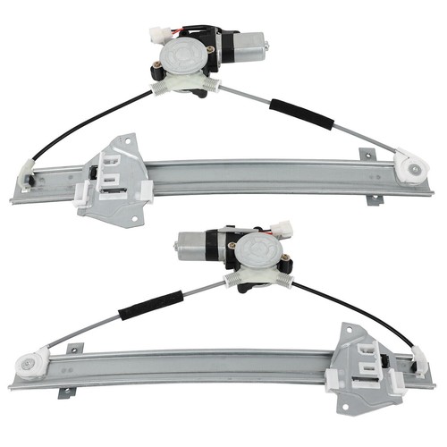 For Mitsubishi Montero 1992-2000 Pair Power Window Regulator Motor Rear MR135167 - Picture 8 of 11
