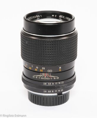 Soligor MC 2,8 135mm Objektiv, gebraucht, für Minolta MD, vom Fachhandel