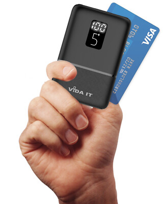 Small Portable USB Charger Power Bank for iPhone 11/12/13/14 Pro Max USBC Output