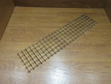 Commercial Ceiling Light Fixture Fluorescent Parabolic Louver 48-in Silver