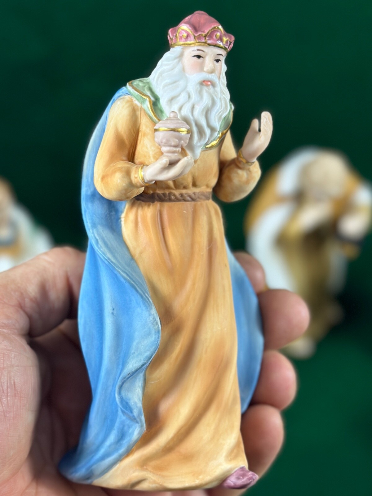 Royal Doulton 9pc Nativity Set Superb Quality, Fine Hand Painting