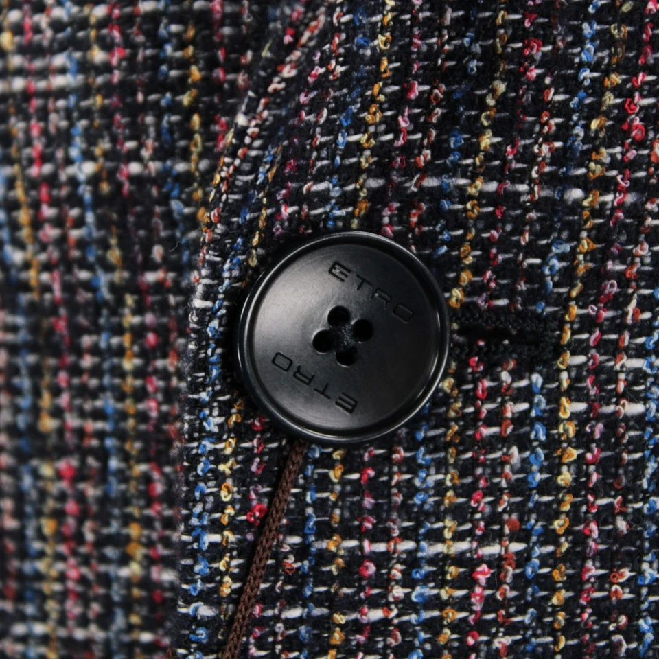 Abrigo deportivo Etro nuevo con etiquetas mezcla de algodón talla 56 (46 EE. UU.) en multicolor Foto 2 de 4