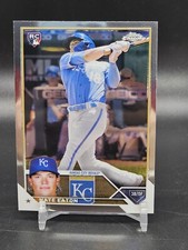 2023 Topps Chrome Rookie - Nate Eaton - 96 - Royals