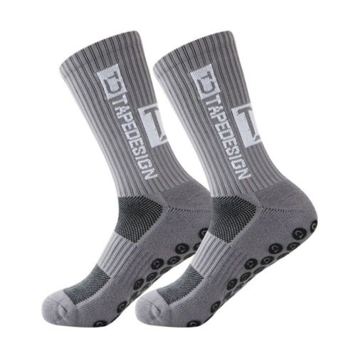 Sports Socks Anti-Slip Skid Hospital Soccer Basketball Football Grip Dots Train - Picture 19 of 23