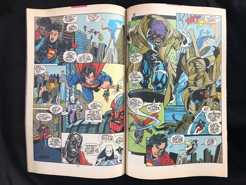 DC Comic Book Worlds Collide Steel No. 7 1994 comics - Picture 2 of 3