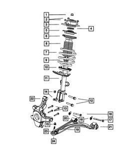 Genuine Chrysler 4862022AA Spring Insulator Genuine Chrysler 4862022AA Spring Insulator