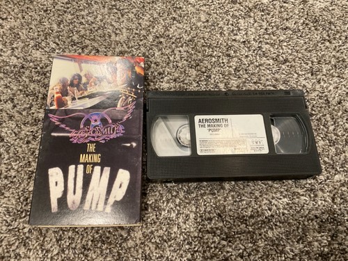 Aerosmith-The Making Of Pump (VHS, 1990, CMV) - Foto 1 di 2