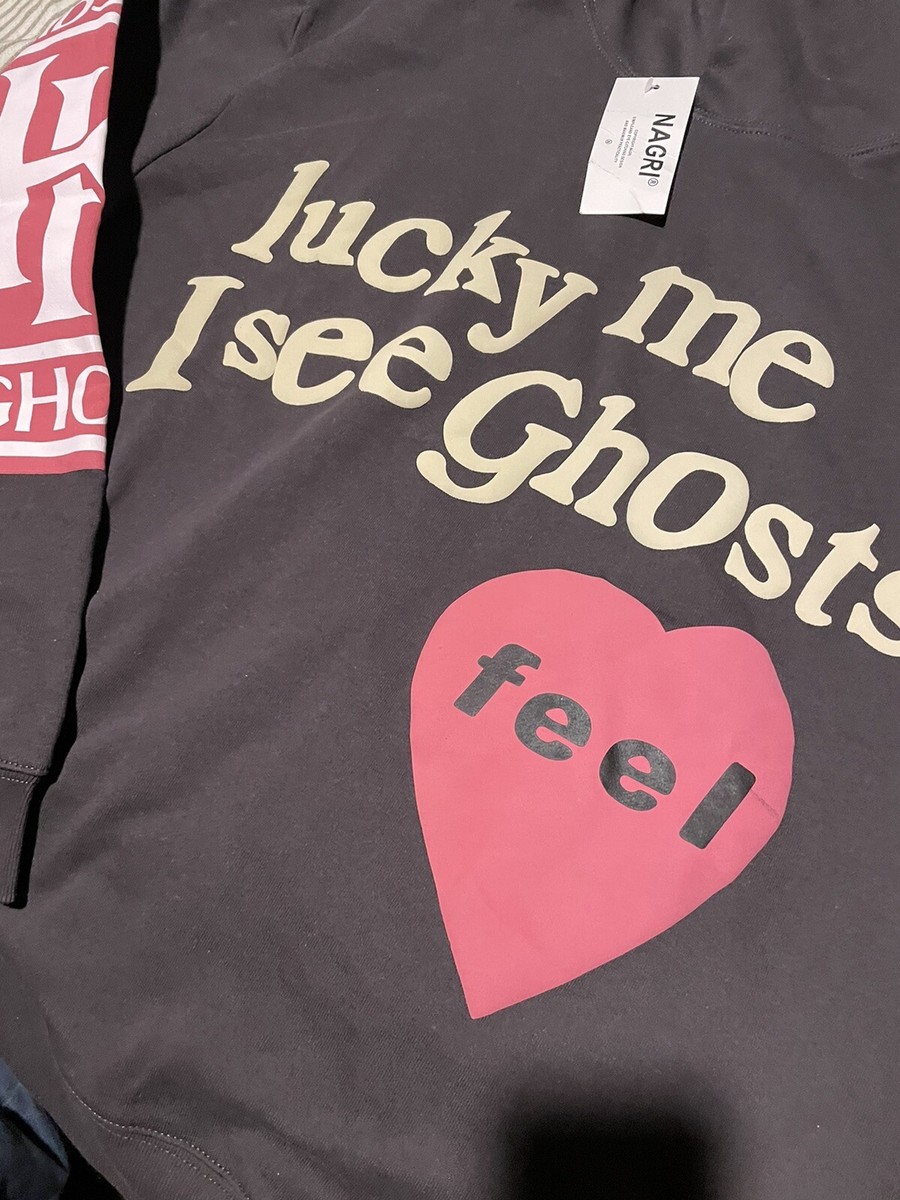 Nagri Clothing Kanye west Kid Cudi Kids See Ghosts Lucky Me Hoodie