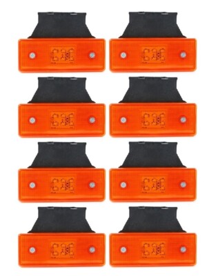 Orange LED Side Light Slim 9-36V