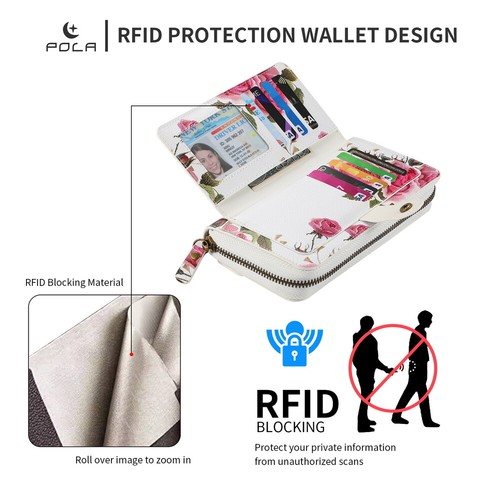 Large Capacity Wallet Handbag Removable Phone Cover For Samsung S22 S23 S24 Case - Picture 34 of 84