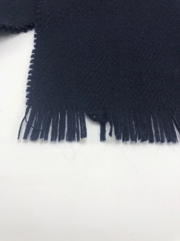 Bufanda Christian Dior Monsieur - Azul 100% Lana de Cordero - De Colección - Hecha en ESCOCIA Foto 3 de 3