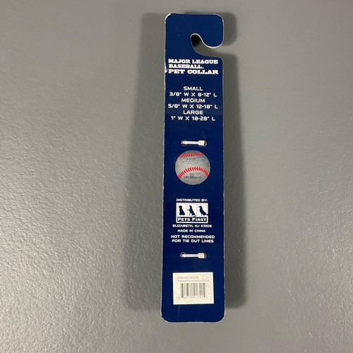 Collier pour animaux de compagnie moyen Washington Nationals rouge et bleu chat MLB sports de baseball - Photo 24 sur 24
