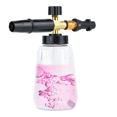 1 Liter Schneeschaumlanze mit verstellbarer Schaumdüse Autowäsche für K2-K7